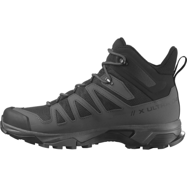 Botas Montaña Salomon X Ultra 4 Mid GTX Hombre Negros | MX FBIK420